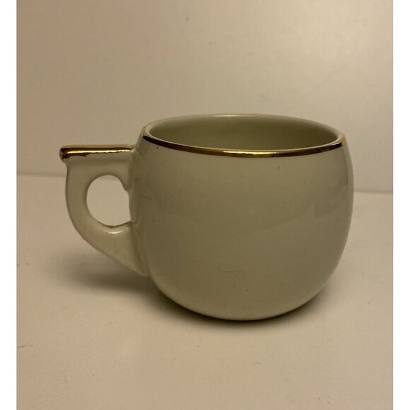 Vtg Hall Tom & Jerry Ball Shaped Replacement Punch Cup Gold Trim - Picture 5 of 14